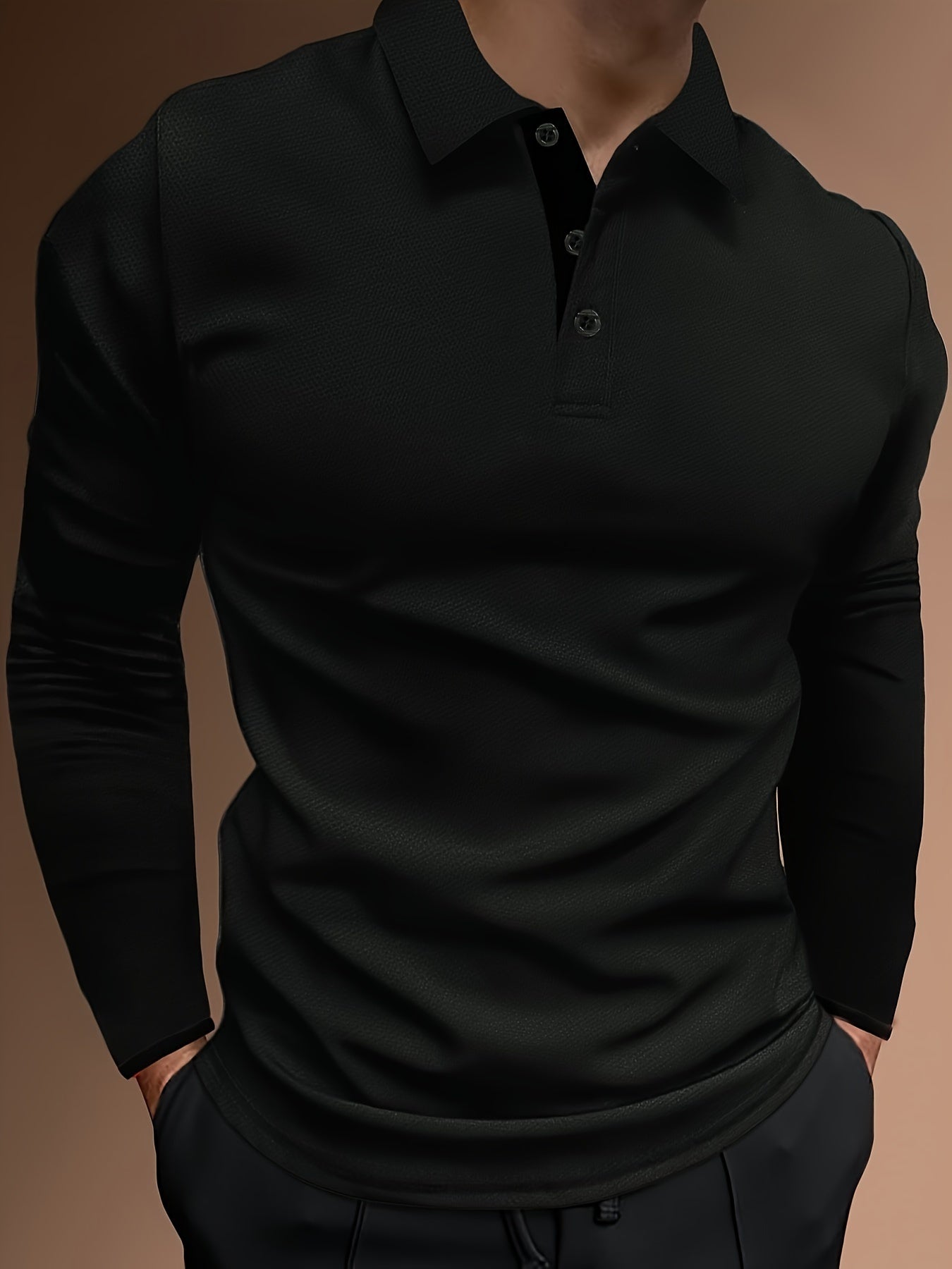 Arvin | Long-Sleeve Polo Shirt (1+1 FREE)