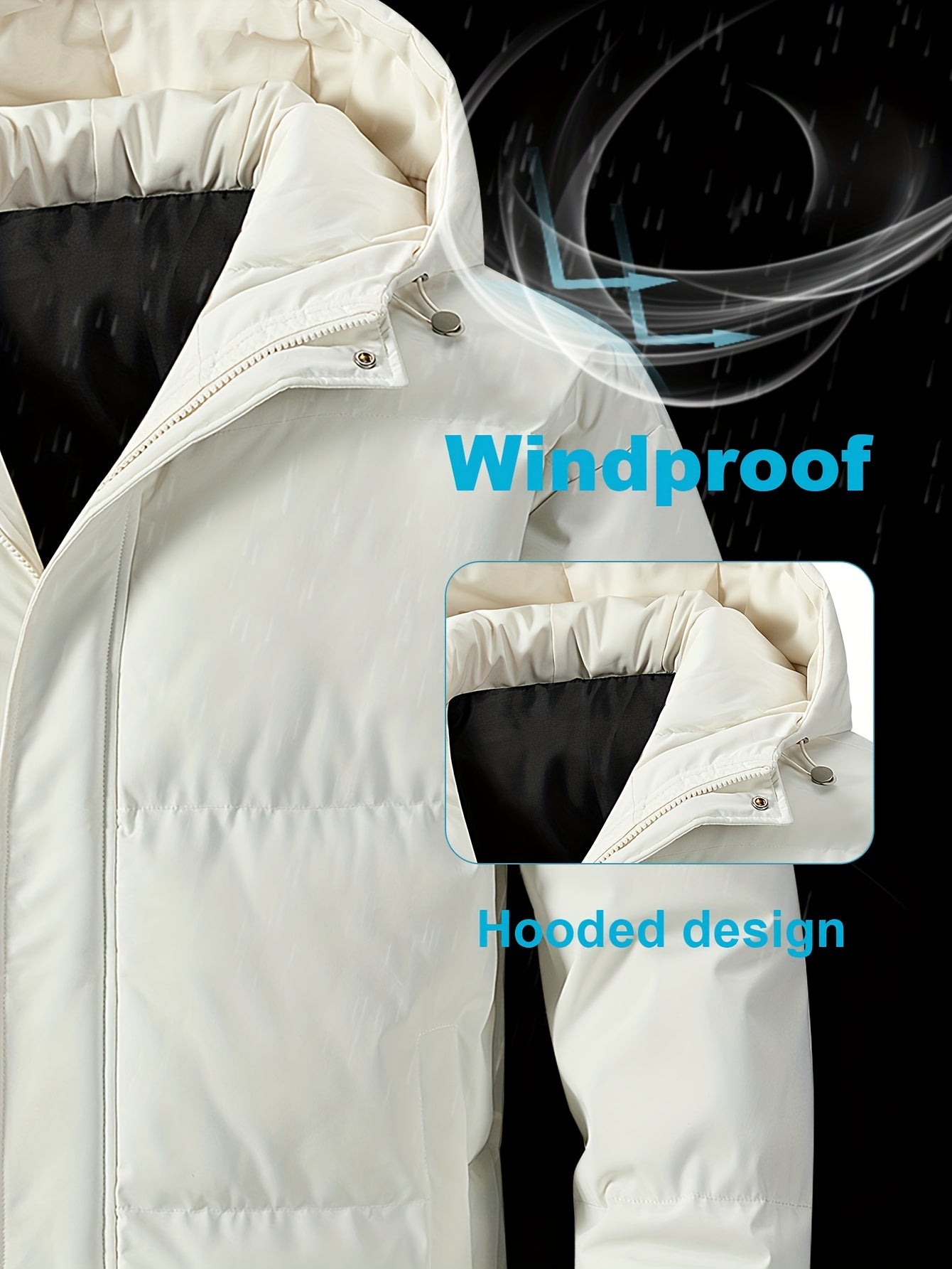 Benedict | Weatherproof Hooded Jacket