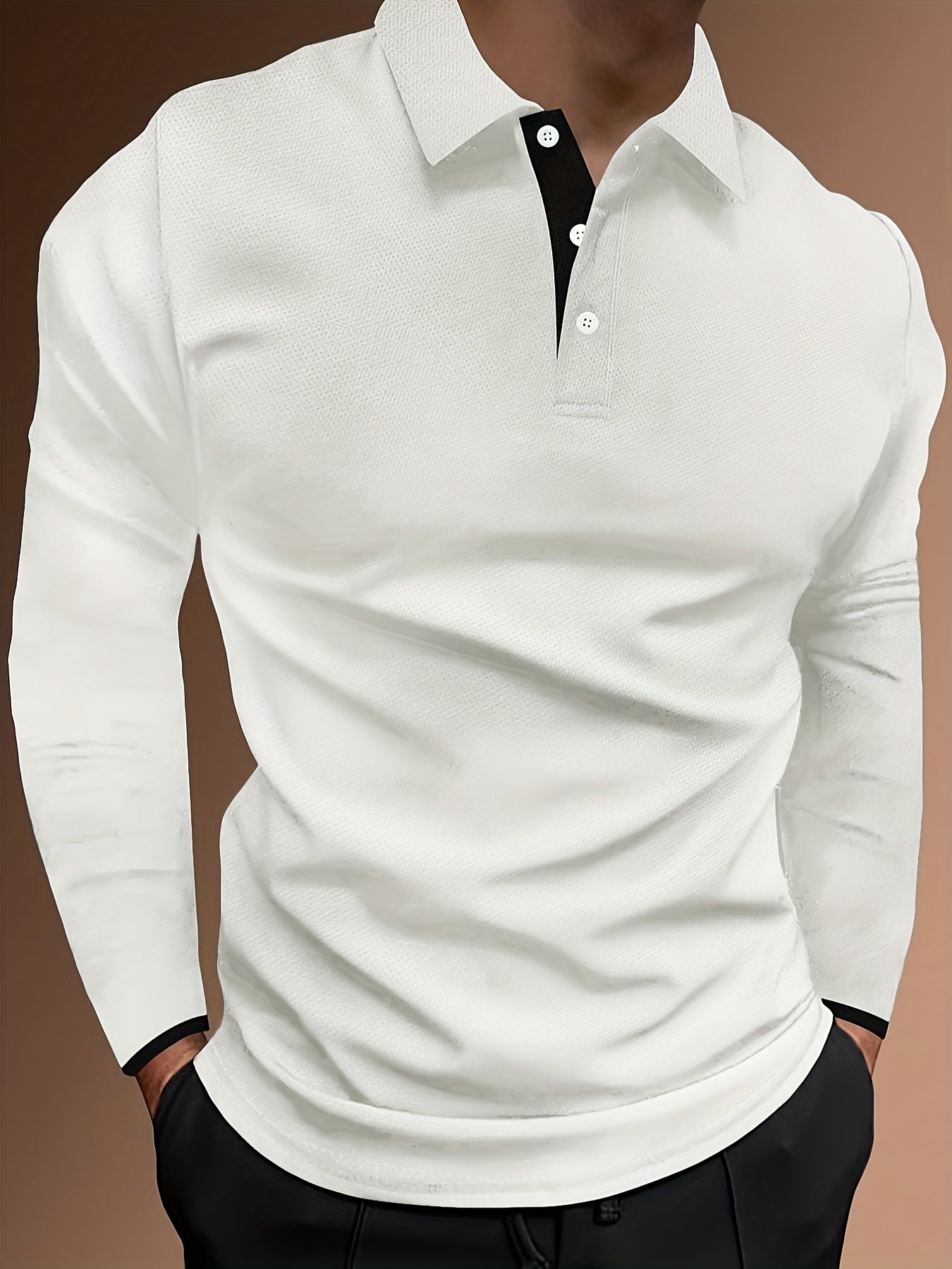 Arvin | Long-Sleeve Polo Shirt (1+1 FREE)