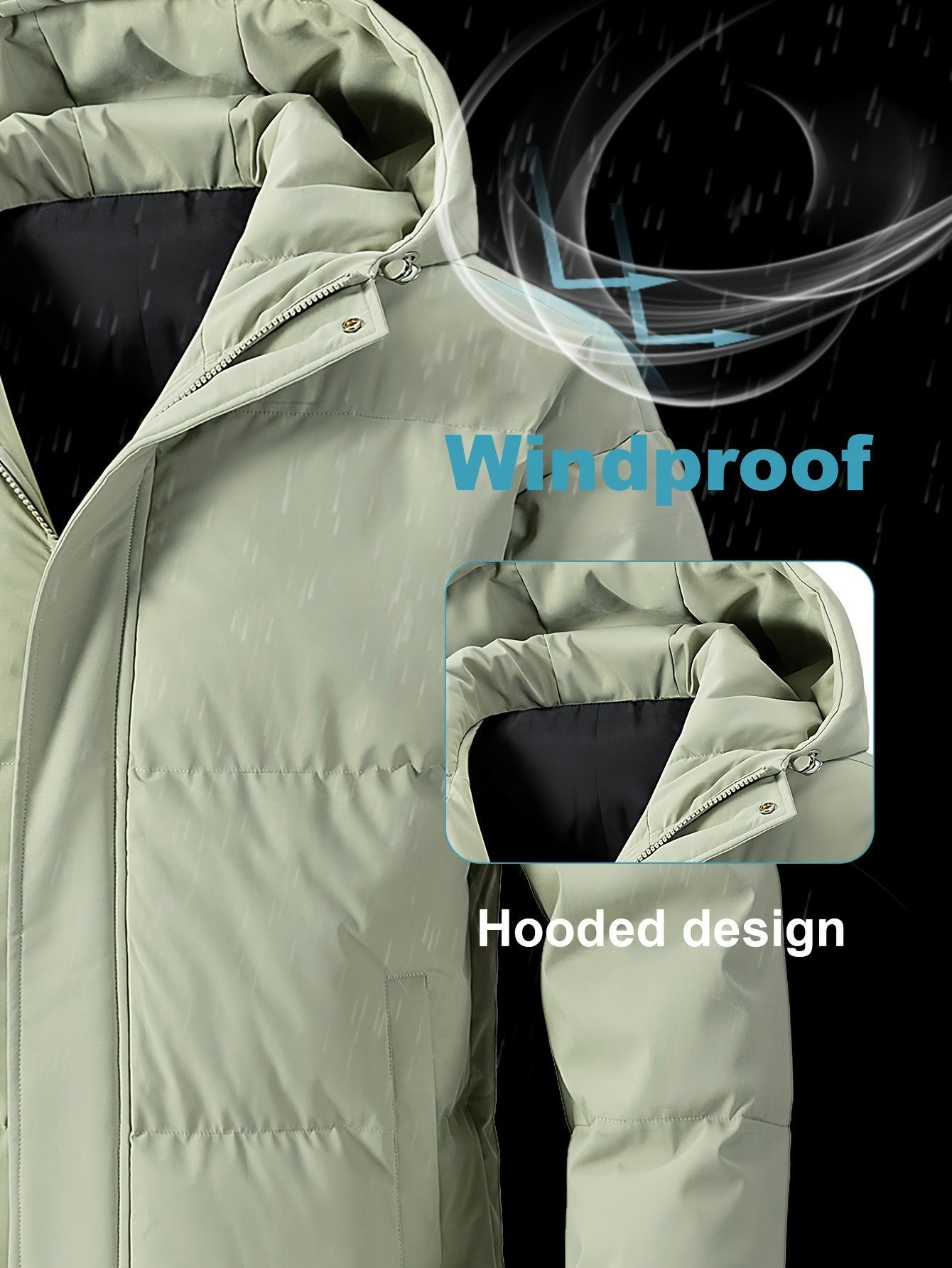 Benedict | Weatherproof Hooded Jacket