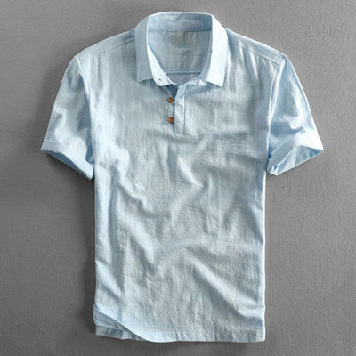 Brent | Linen Polo