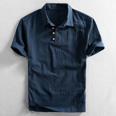 Brent | Linen Polo