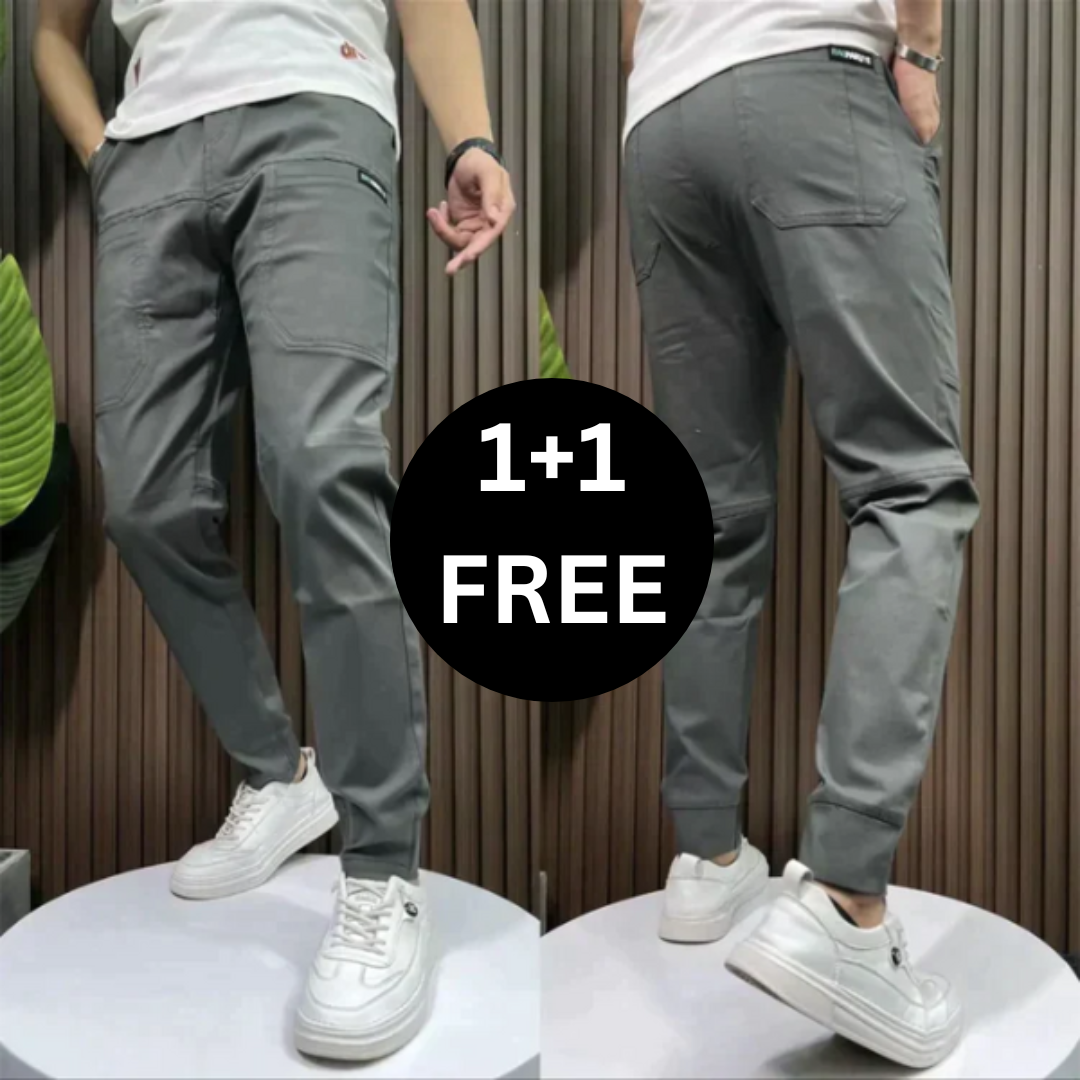 Milo |  Stretchy cargo pants 1+1 FREE