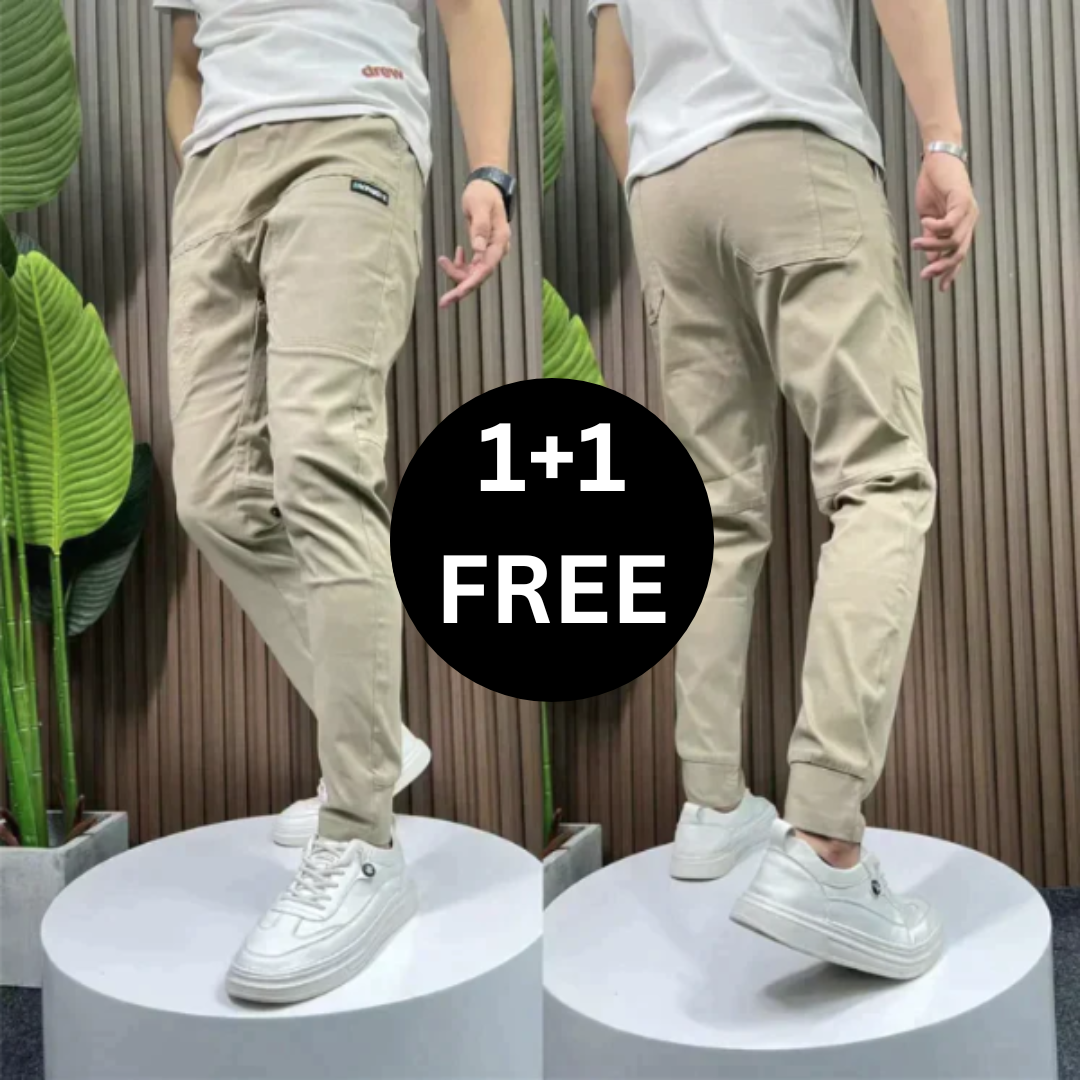 Milo |  Stretchy cargo pants 1+1 FREE