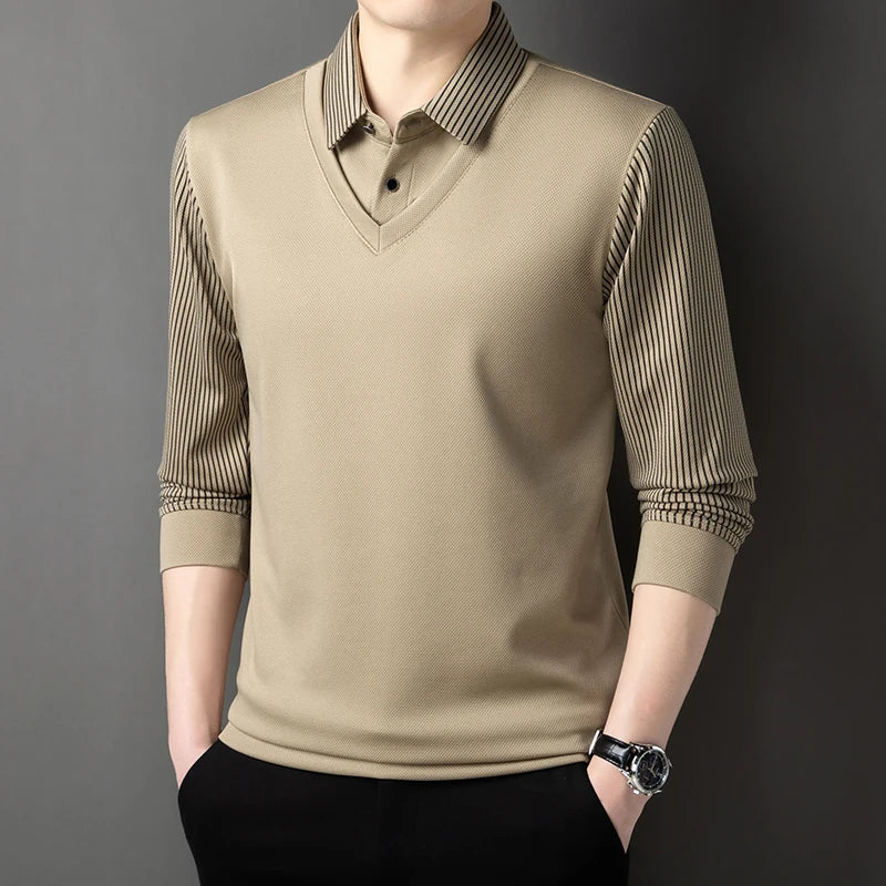 Samuel | Korean Style Long Sleeve Shirt