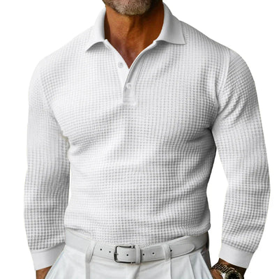 Adam | Long Sleeve Polo Shirt (1+1 FREE)