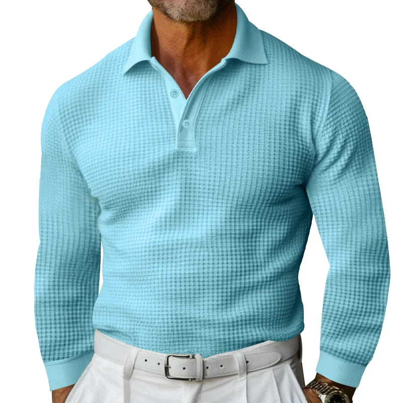 Adam | Long Sleeve Polo Shirt (1+1 FREE)