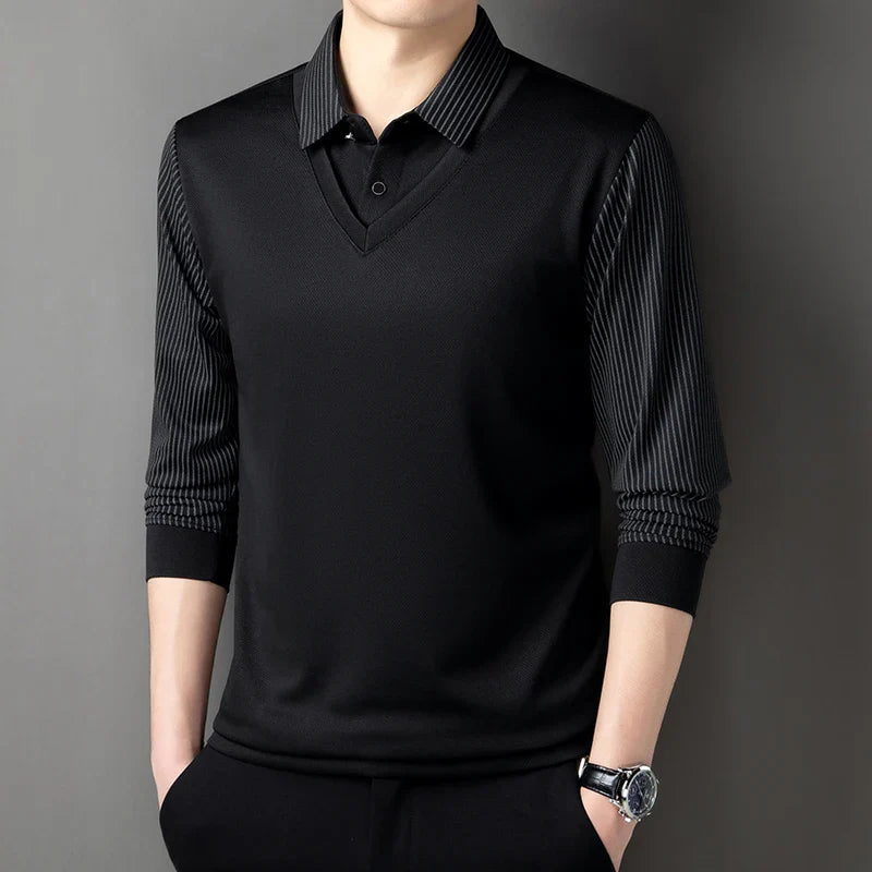 Samuel | Korean Style Long Sleeve Shirt