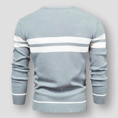 Hans | Striped Knitted Sweater (1+1 FREE)