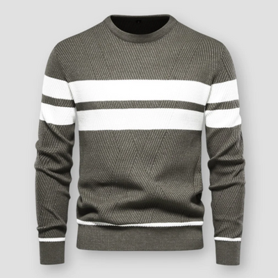 Hans | Striped Knitted Sweater (1+1 FREE)