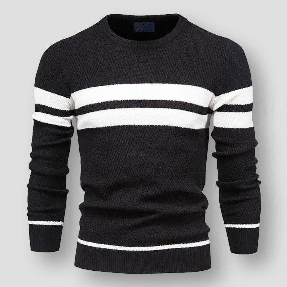 Hans | Striped Knitted Sweater (1+1 FREE)