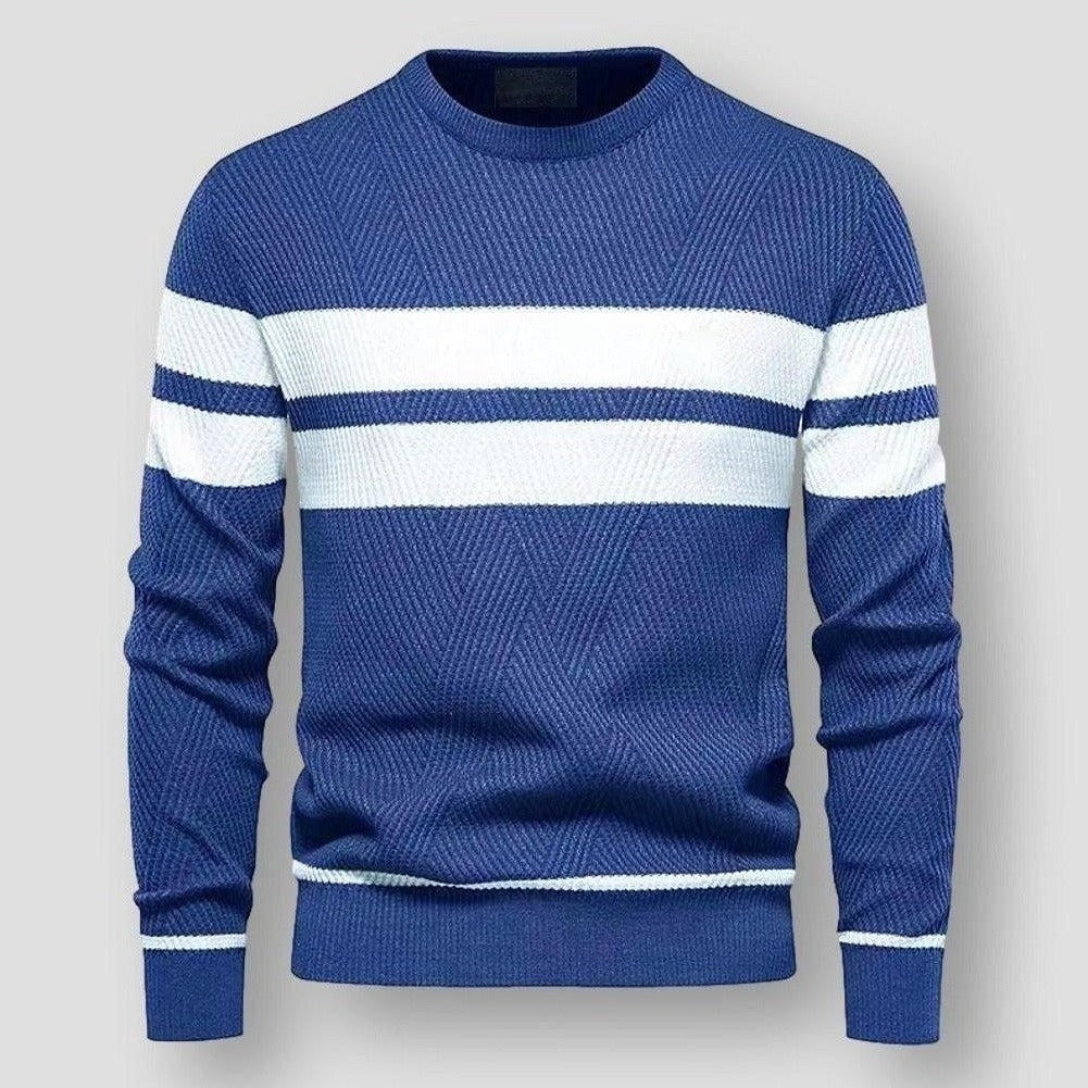 Hans | Striped Knitted Sweater (1+1 FREE)