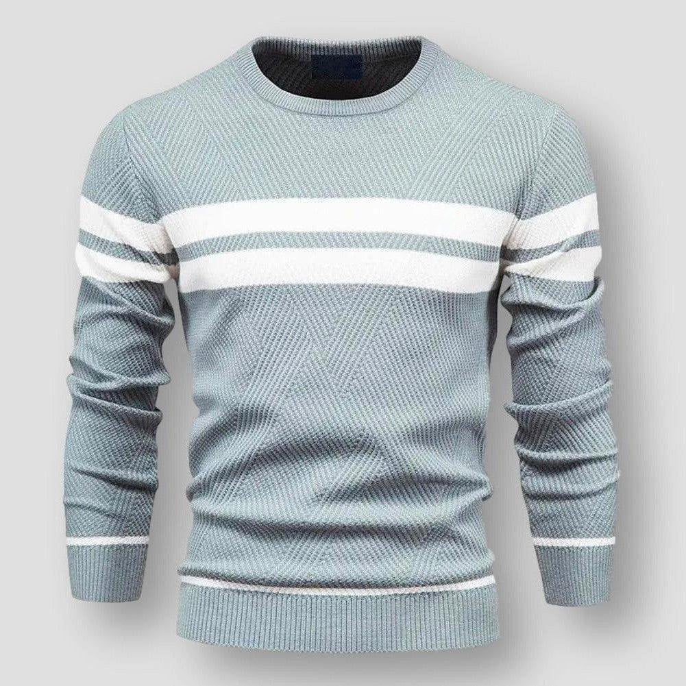 Hans | Striped Knitted Sweater (1+1 FREE)