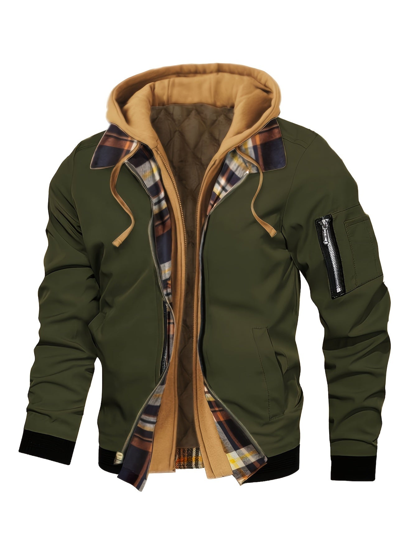 Dominic | Stylish Hooded Jacket