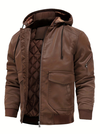 William | Quilted Leather Jacket