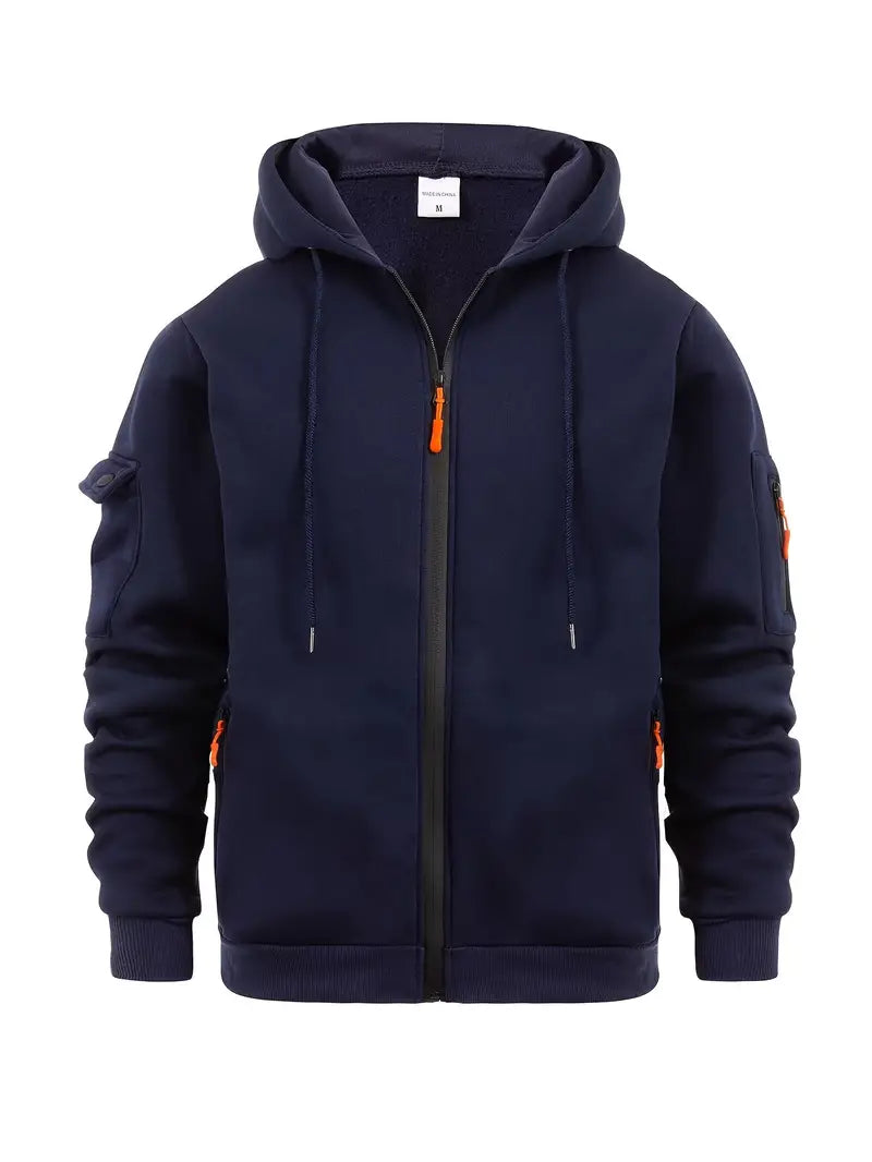 Emil | Full-Zip Hooded Sweatshirt Cardigan (1+1 FREE)